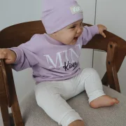 Oversize Sweater MiniMe - Personalisiert Flieder