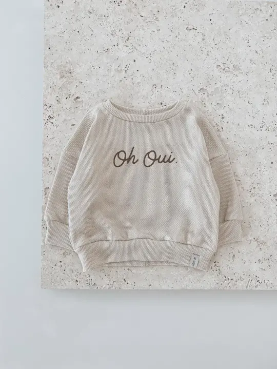 Oversize Sweater Struktur Oh Oui