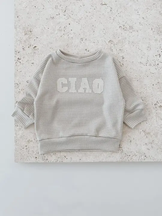 Oversize Sweater Breitripp Streifen Ciao