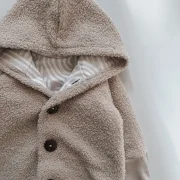 Teddy Overall Creme Streifen