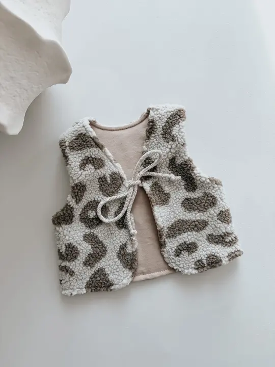 Teddy Weste Leo Beige