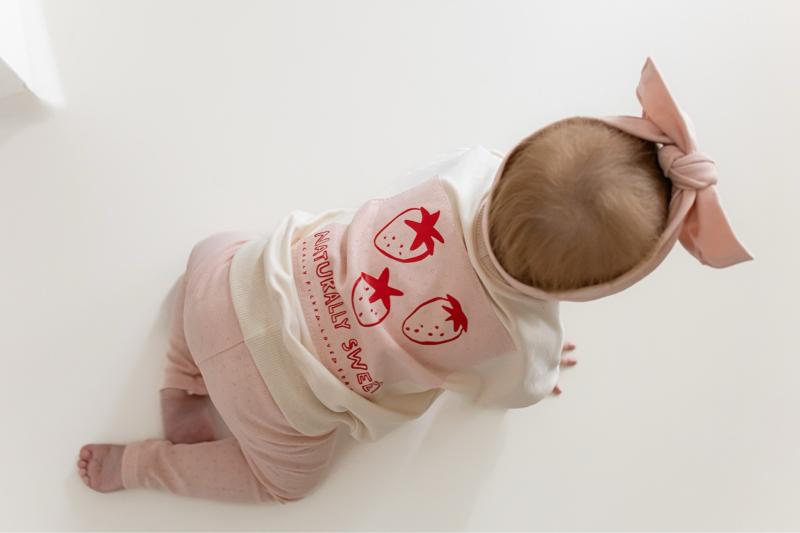 Chunky Headband - Rosa Pointelle